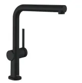 Смеситель для кухни Hansgrohe TALIS M54, однорычажный, 270, с выдвижным изливом, 1jet, sBox, черный матовый