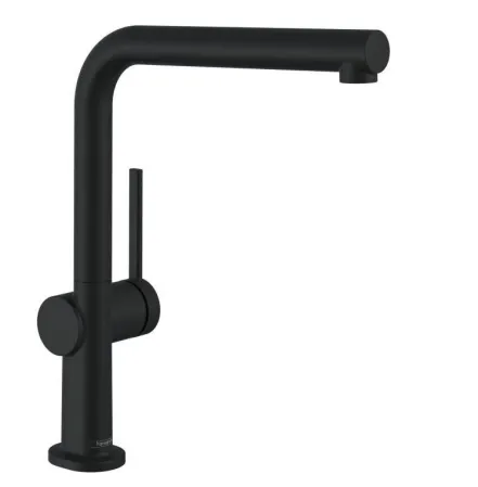 Смеситель для кухни Hansgrohe TALIS M54, однорычажный, 270, с выдвижным изливом, 1jet, sBox, черный матовый
