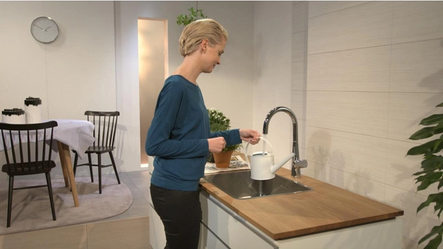 Змішувач для кухні Hansgrohe Talis S 203мм, хром (72810000) Фото - 1