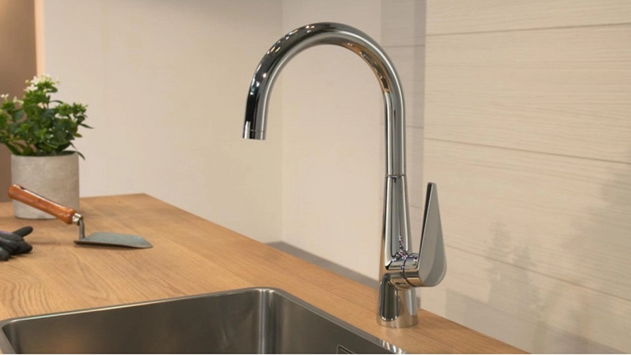 Змішувач для кухні Hansgrohe Talis S 203мм, хром (72810000) Фото - 3