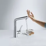 Смеситель для кухни Hansgrohe Talis Select S 300, однорычажный, с поворотным изливом Фото - 2
