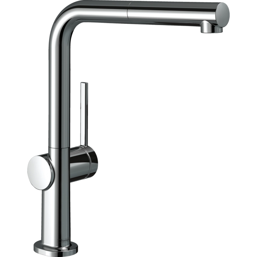 Змішувач для кухні Hansgrohe TALIS M54, одноважільний, 270, 1jet, Eco, з висувним виливом,  хром