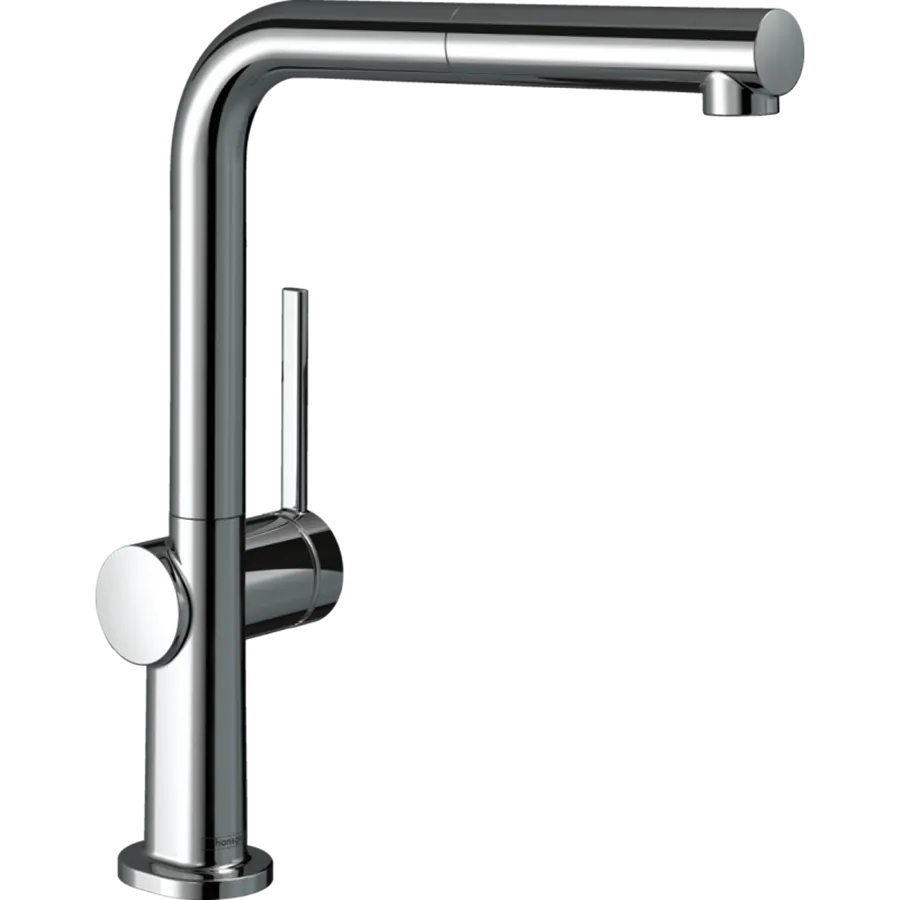 Смеситель для кухни Hansgrohe TALIS M54, однорычажный, 270, 1jet, Eco, с выдвижным изливом, хром