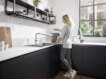 Змішувач для кухні Hansgrohe TALIS M54, одноважільний, 270, 1jet, Eco, з висувним виливом,  хром Фото - 3