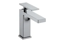 Змішувач для умивальника Hansgrohe TECTURIS E 110, одноважільний, push-open,Eco Smart, хром