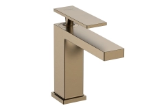 Смеситель для умывальника Hansgrohe Tecturis E 110, бронза (73010140)