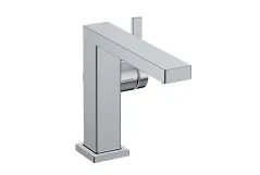 Змішувач для умивальника Hansgrohe Tecturis E CoolStart EcoSmart+ хром з донним клапаном (73023000)