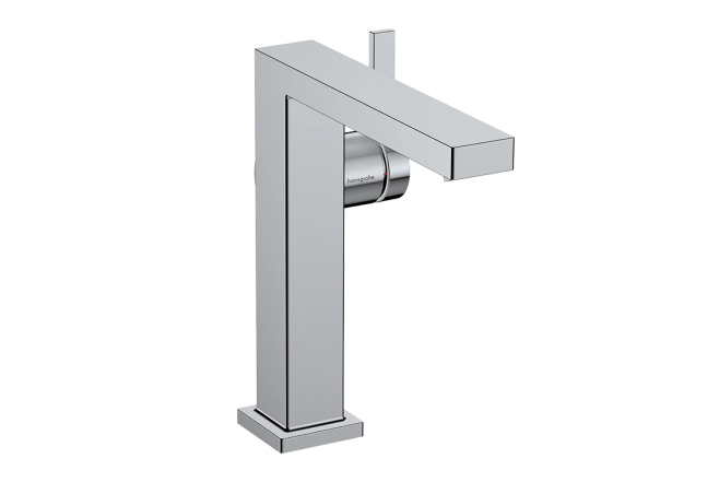 Смеситель для умывальника Hansgrohe Tecturis E 150 Fine CoolStart без донного клапана, хром (73041000)
