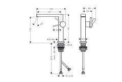 Смеситель для умывальника Hansgrohe Tecturis E 150 Fine CoolStart без донного клапана, матовый белый (73041700) Фото - 1