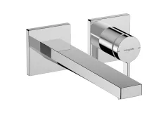 Смеситель для умывальника Hansgrohe Tecturis E EcoSmart+ без скрытой части хром (73051000)