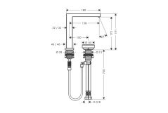Змішувач для умивальника Hansgrohe Tecturis E CoolStart EcoSmart+ хром (73053000) Фото - 2