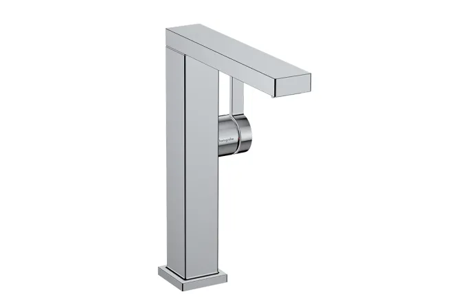 Змішувач для умивальника Hansgrohe Tecturis E 240 Fine CoolStart без донного клапана, хром (73072000)