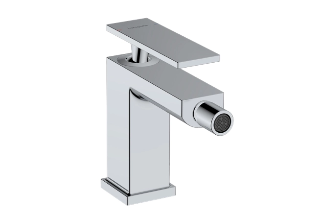 Змішувач для біде Hansgrohe Tecturis E з доннним клапаном, хром (73200000)