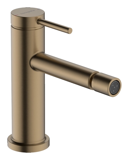 Змішувач для біде Hansgrohe Tecturis S із зливним гарнітуром, бронза (73201140)