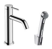 Змішувач для раковини Hansgrohe Tecturis S з гігієнічним душем хром (73211000)