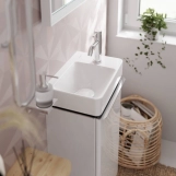 Змішувач для умивальника Hansgrohe TECTURIS S 80, одноважільний, CoolStart, хром Фото - 1