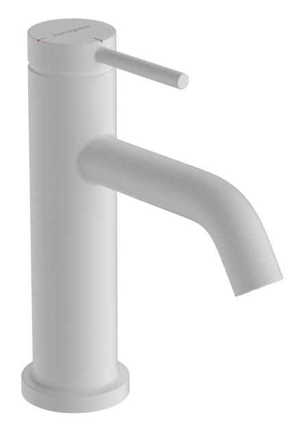 Смеситель для умывальника Hansgrohe Tecturis S 80 CoolStart, матовый белый (73302700)