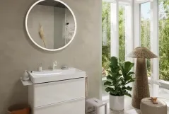 Змішувач для раковини Hansgrohe Tecturis S CoolStart EcoSmart+ зі зливним гарнітуром білий матовий (73320700) Фото - 3