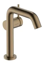 Змішувач для умивальника Hansgrohe TECTURIS S  150, одноважільний ,CoolStart,EcoSmart+ , push-open, шліфована бронза