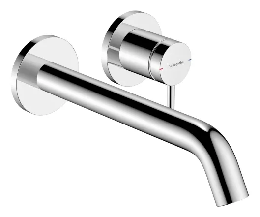 Змішувач для умивальника Hansgrohe TECTURIS S, одноважільний, настінний, хром