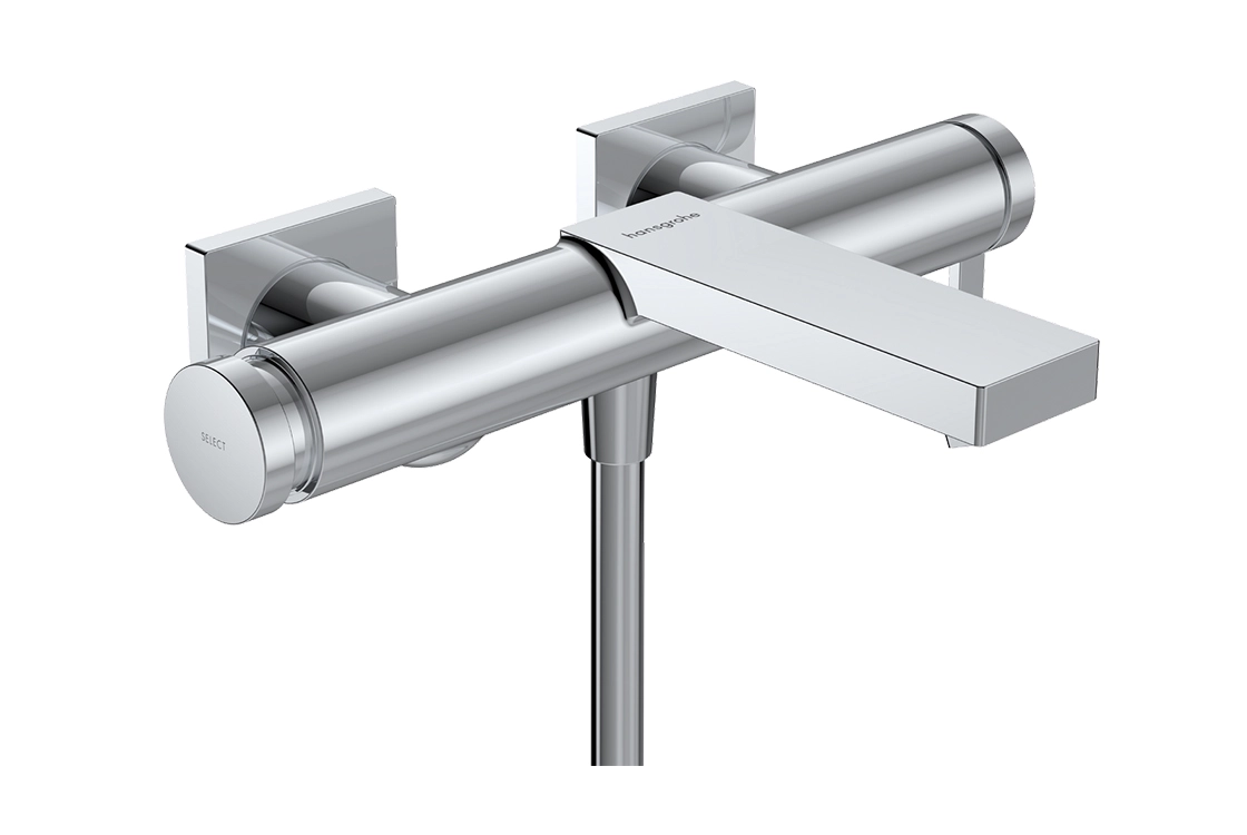 Смеситель для ванны Hansgrohe TECTURIS E, однорычажный, хром