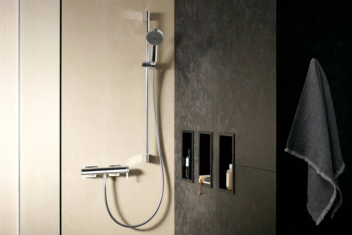 Змішувач для душу Hansgrohe Tecturis E хром без душового набору (73620000) Фото - 2