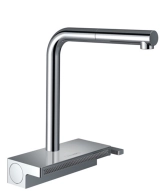 Смеситель для кухни Hansgrohe AGUNO SELECT, 2jet, с вытяжным изливом Sbox