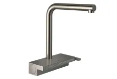 Смеситель для кухни Hansgrohe AQUNO SELECT M81, однорычажный, с выдвижным душем, 2jet, sBox, цвет покрытия сталь