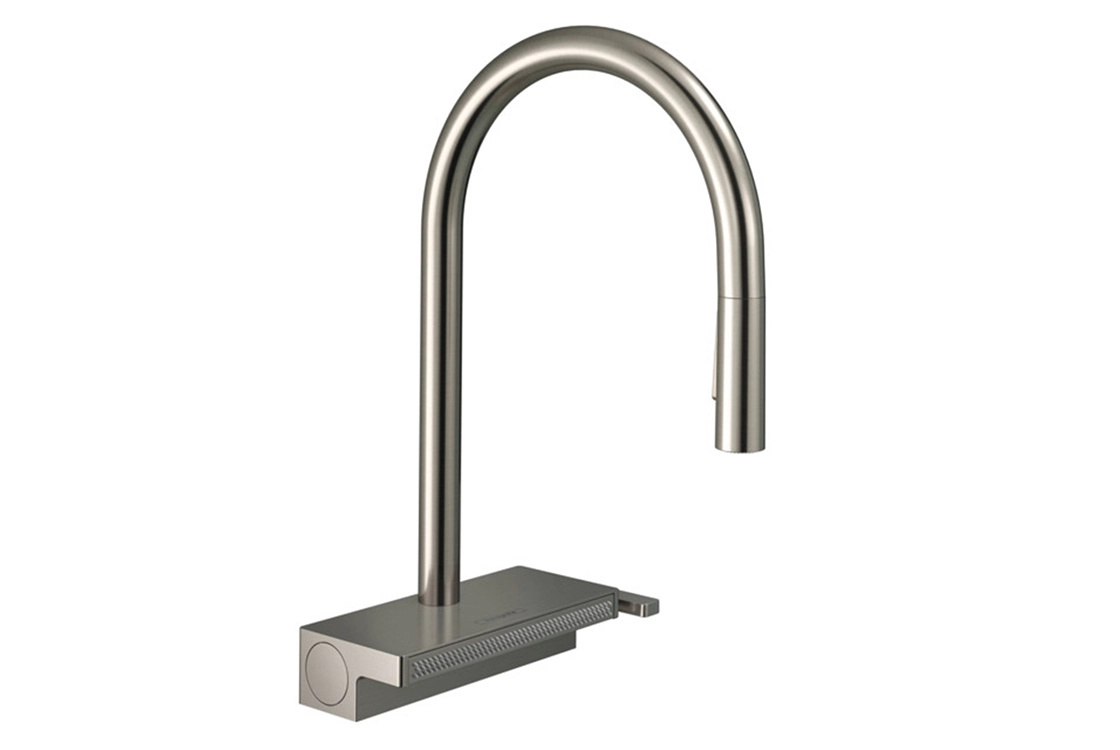 Змішувач для кухні Hansgrohe Aquno Select M81 220мм, сталь (73837800)