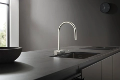 Змішувач для кухні Hansgrohe Aquno Select M81 220мм, сталь (73837800) Фото - 1