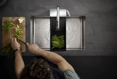Змішувач для кухні Hansgrohe Aquno Select M81 220мм, сталь (73837800) Фото - 2