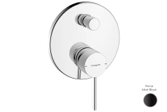 Смеситель для ванны Hansgrohe ZESIS S, черный матовый
