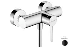 Змішувач для душу Hansgrohe Zesis S, матовий чорний (74621670)