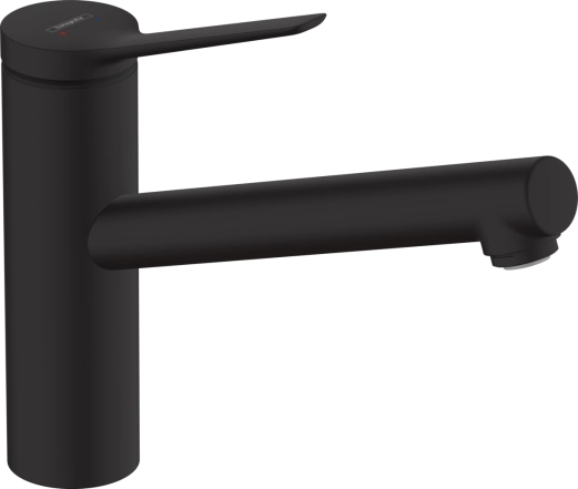 Змішувач для кухні Hansgrohe  ZESIS M33 150, 1jet , чорний матовий