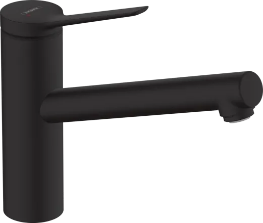 Смеситель для кухни Hansgrohe ZESIS M33 150, 1jet , черный матовый, черный матовый