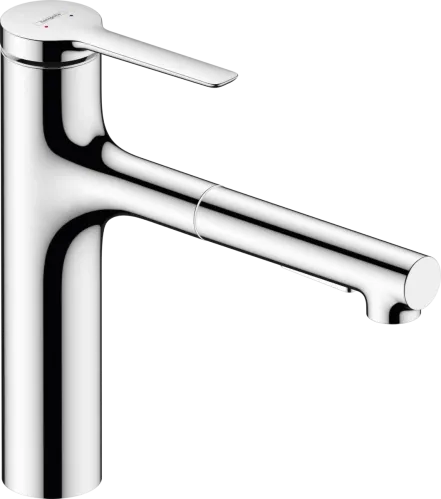 Смеситель для кухни Hansgrohe ZESIS M33 160, 2jet, с выдвижным изливом, Sbox lite