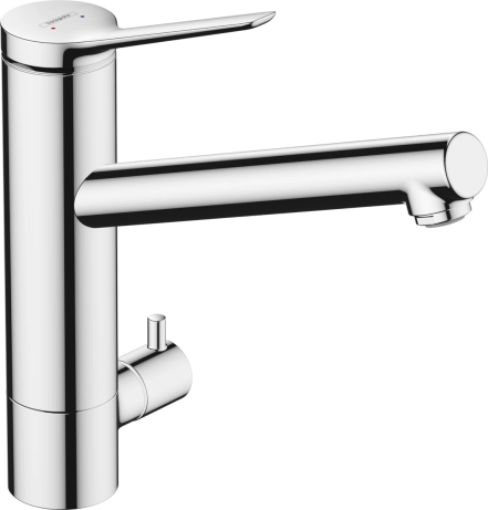 Смеситель для кухни Hansgrohe Zesis M33 200 1jet с зопорным клапаном, хром (74808000)