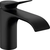 Змішувач для умивальника Hansgrohe Vivenis 80 з донним клапаном pop-up, чорний (75010670)