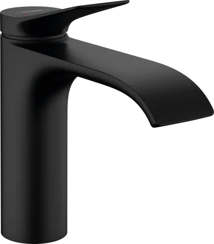 Смеситель для умывальника Hansgrohe VIVENIS 110, черный матовый