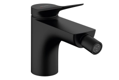 Смеситель для биде Hansgrohe Vivenis 250 с донным клапаном pop-up, черный матовый (75200670)