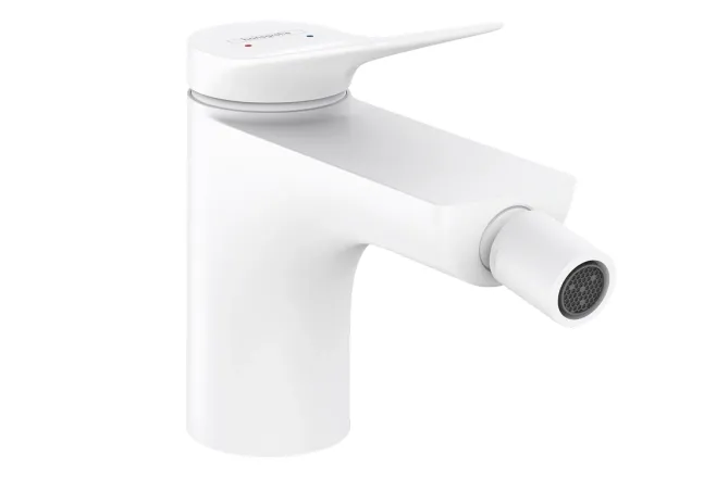 Змішувач для біде Hansgrohe Vivenis 250 з донним клапаном pop-up, білий матовий (75200700)