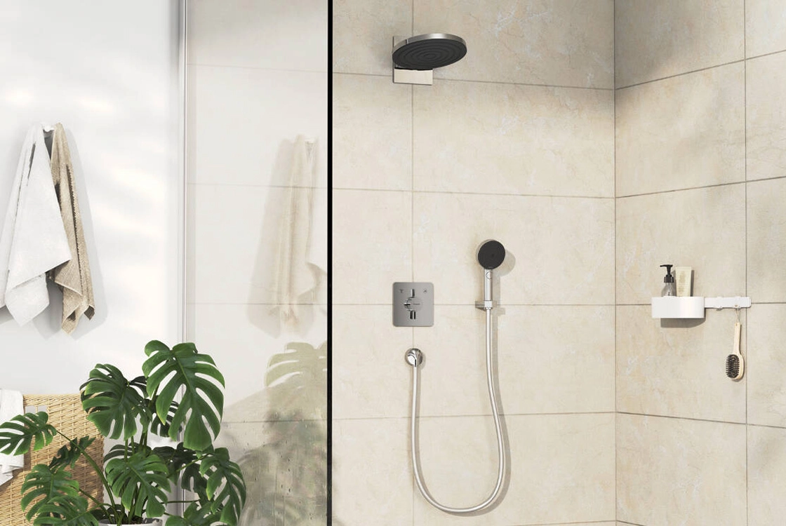 Змішувач для душу Hansgrohe DuoTurn Q прихований монтаж (75414000) Фото - 1