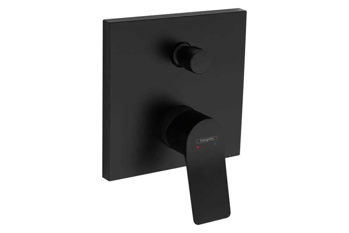 Змішувач для ванни/душу Hansgrohe Vernis прихованого монтажу, Matt Black (75415670)