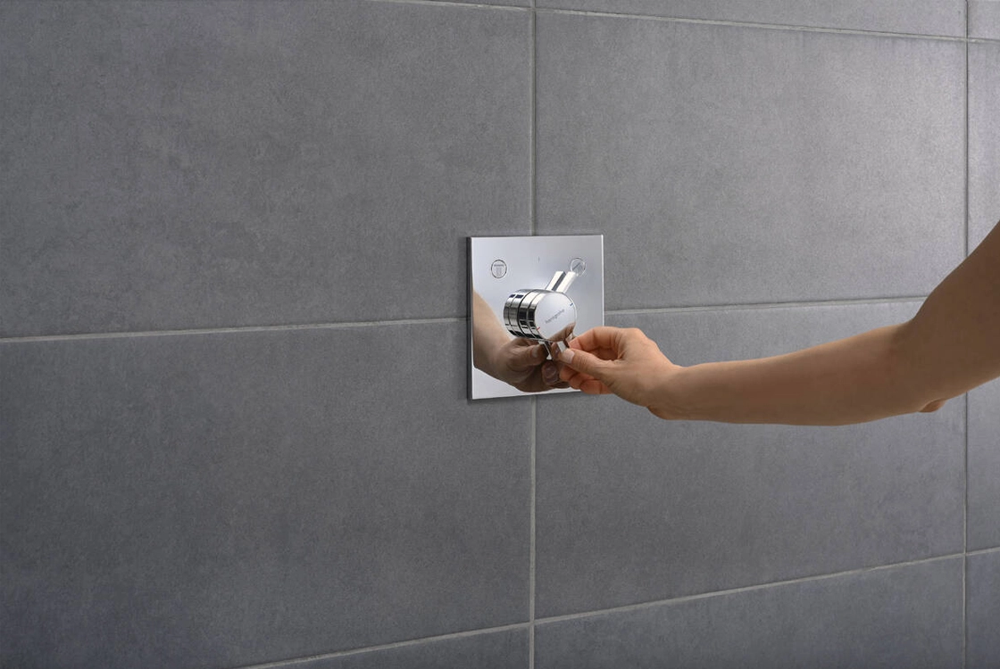 Змішувач для душу Hansgrohe DuoTurn E прихованого монтажу, хром Фото - 2