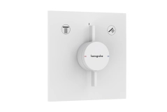 Змішувач для душу Hansgrohe DuoTurn E прихованого монтажу, білий матовий
