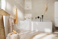 Смеситель для душа Hansgrohe DuoTurn S скрытого монтажа, черный матовый Фото - 2