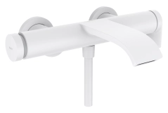 Смеситель для ванны Hansgrohe VIVENIS, белый матовый