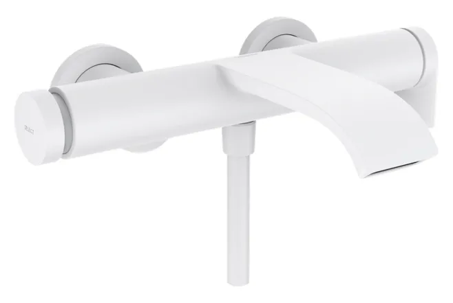 Смеситель для ванны Hansgrohe VIVENIS, белый матовый