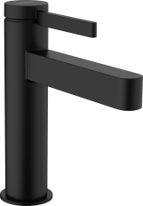 Смеситель для раковины Hansgrohe FINORIS 110, черный матовый