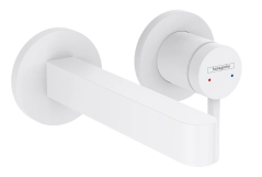 Змішувач для раковини Hansgrohe Finoris 225 одноважільний, білий матовий (76050700)